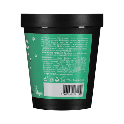 Organic Mimi, Jelly Bathfoam Stress Off Verbena &amp; Ylang Ylang, 200 ml by Damask Rose