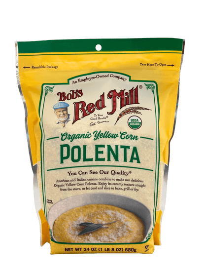Corn Grits, Yellow, Organic, Polenta, Bob&