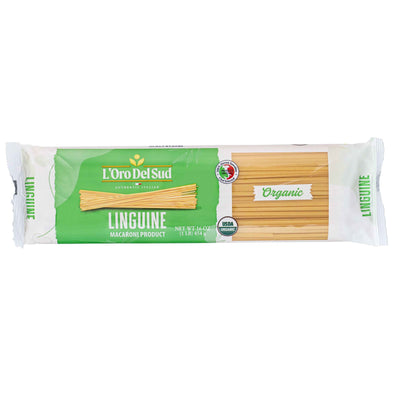 L'Oro Del Sud, Organic Linguine Pasta 20 Pack x 1 lb