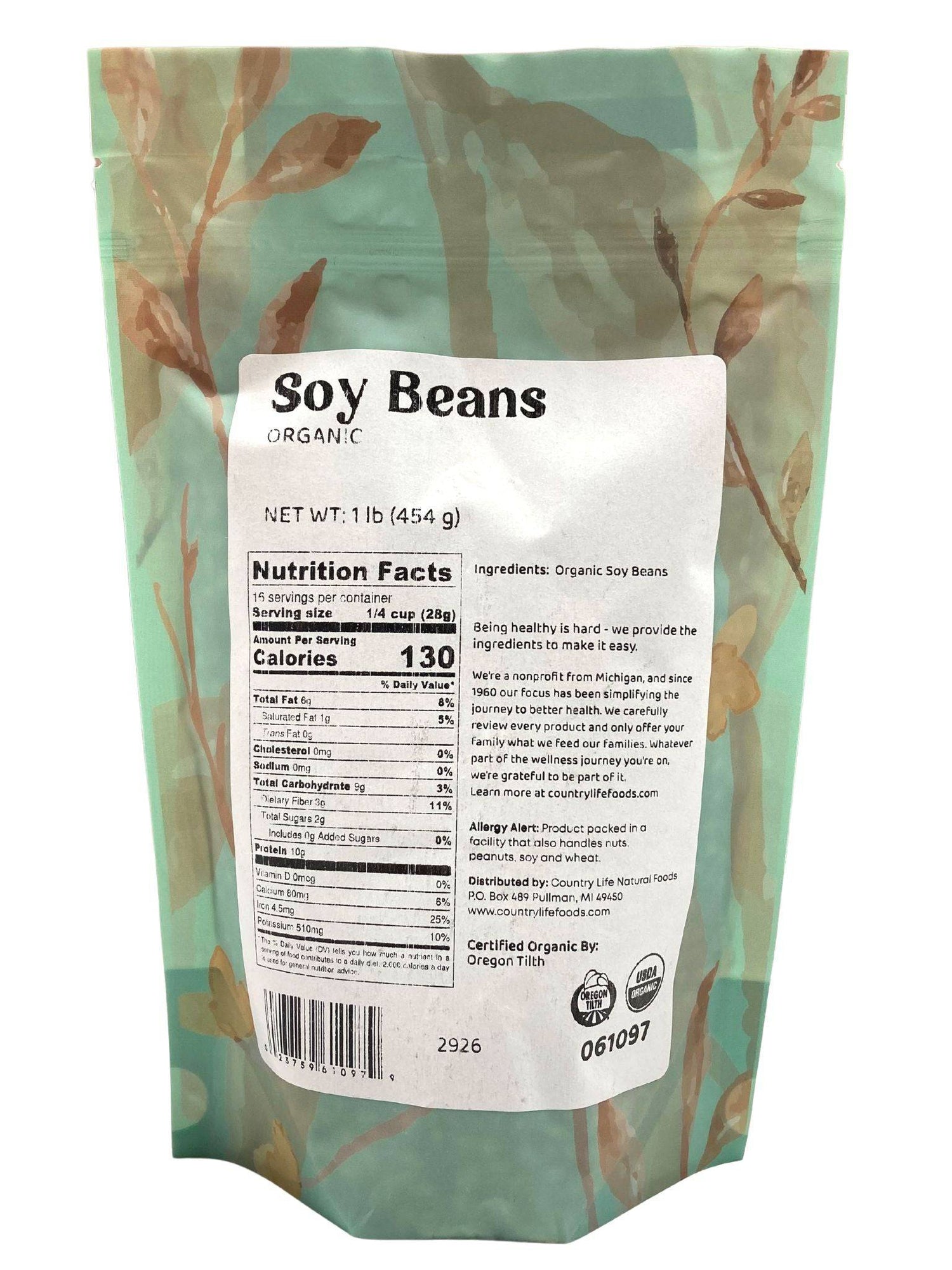 Soy Beans, Organic 