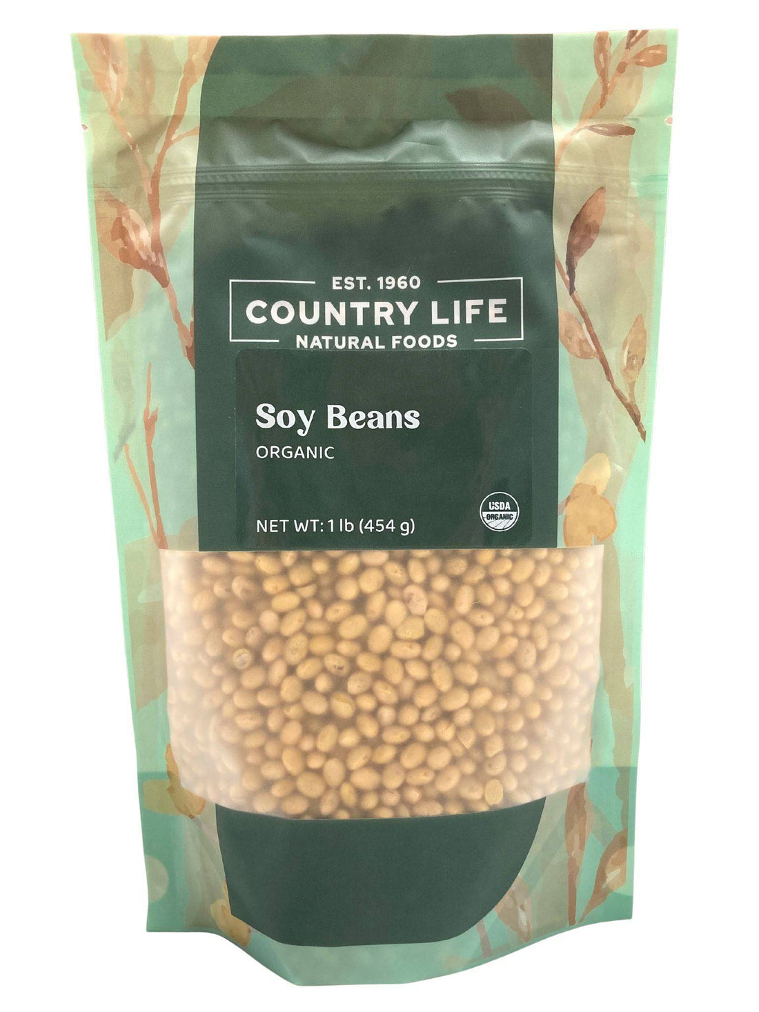 Soy Beans, Organic by Country Life Natural Foods