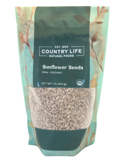 Sunflower Seeds, Raw, Organic by Country Life Natural Foods