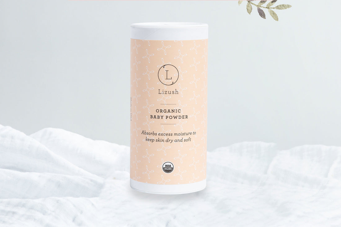 ORGANIC BABY POWDER - Talc Free by Lizush