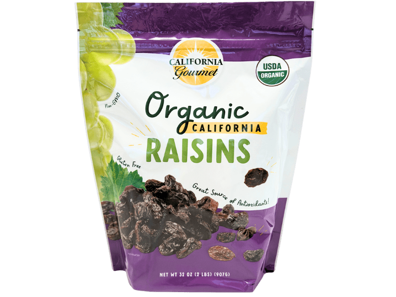 Raisins, Thompson, Organic by Country Life Natural Foods