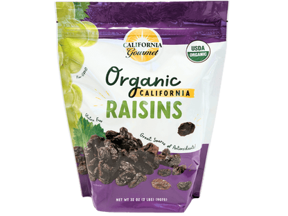 Raisins, Thompson, Organic by Country Life Natural Foods