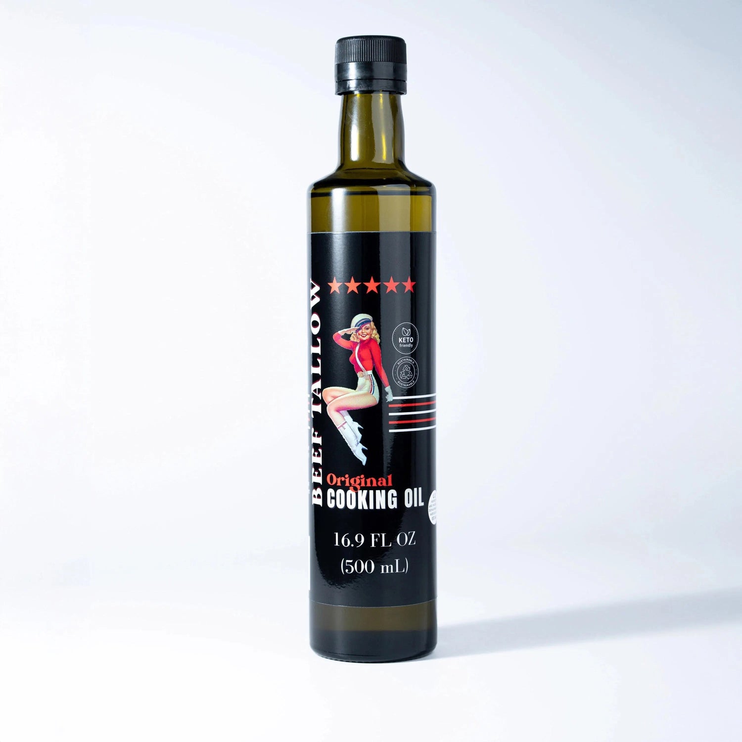 Premium Grass-Fed Beef Tallow Cooking Oil - Restaurant-Proven | Choose Your Flavor by The Lady May