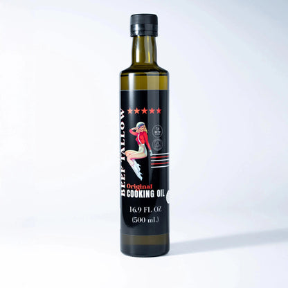 Premium Grass-Fed Beef Tallow Cooking Oil - Restaurant-Proven | Choose Your Flavor by The Lady May