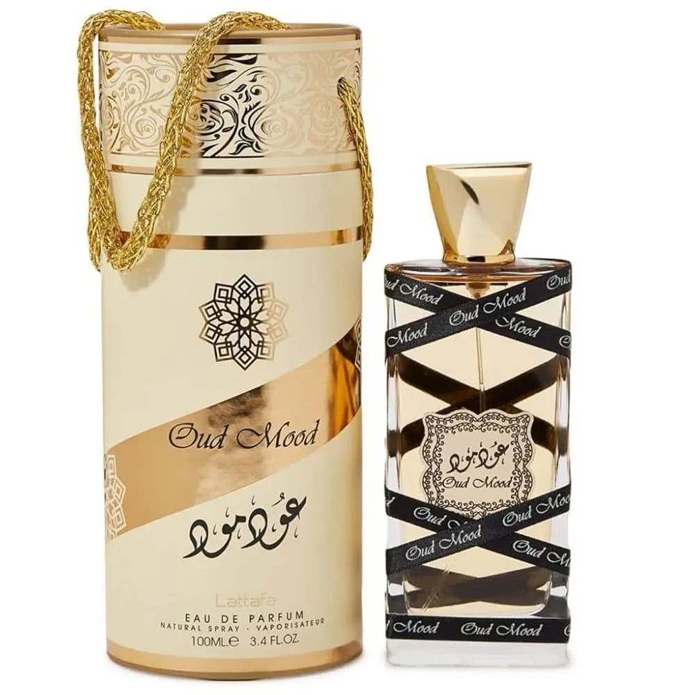 Oud Mood By Lattafa For Unisex 3.4oz EDP Spray by perfumesandrea