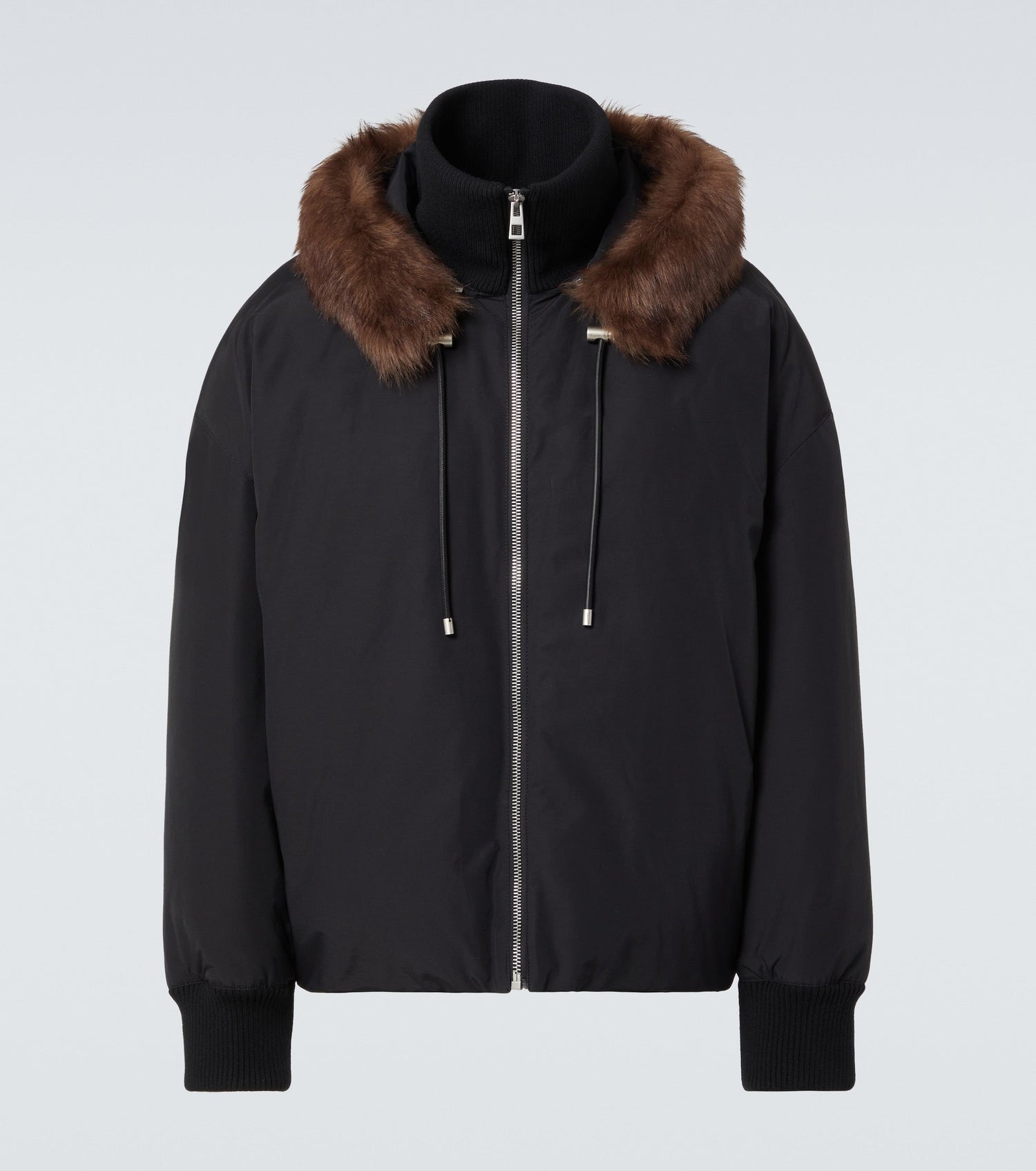 Loewe Men Shearling-Trimmed Cotton-Blend Jacket by Luosophy