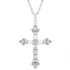 Brilliant Cubic Zirconia Cross Pendant