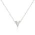 Micro-Pave Initial V Pendant