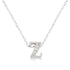 Micro-Pave Initial Z Pendant