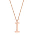 Elaina Stainless Steel I Initial Necklace