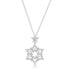 Stella 0.3ct CZ Star Drop Necklace