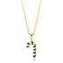 Enamel Candy Cane Necklace by Avera Group