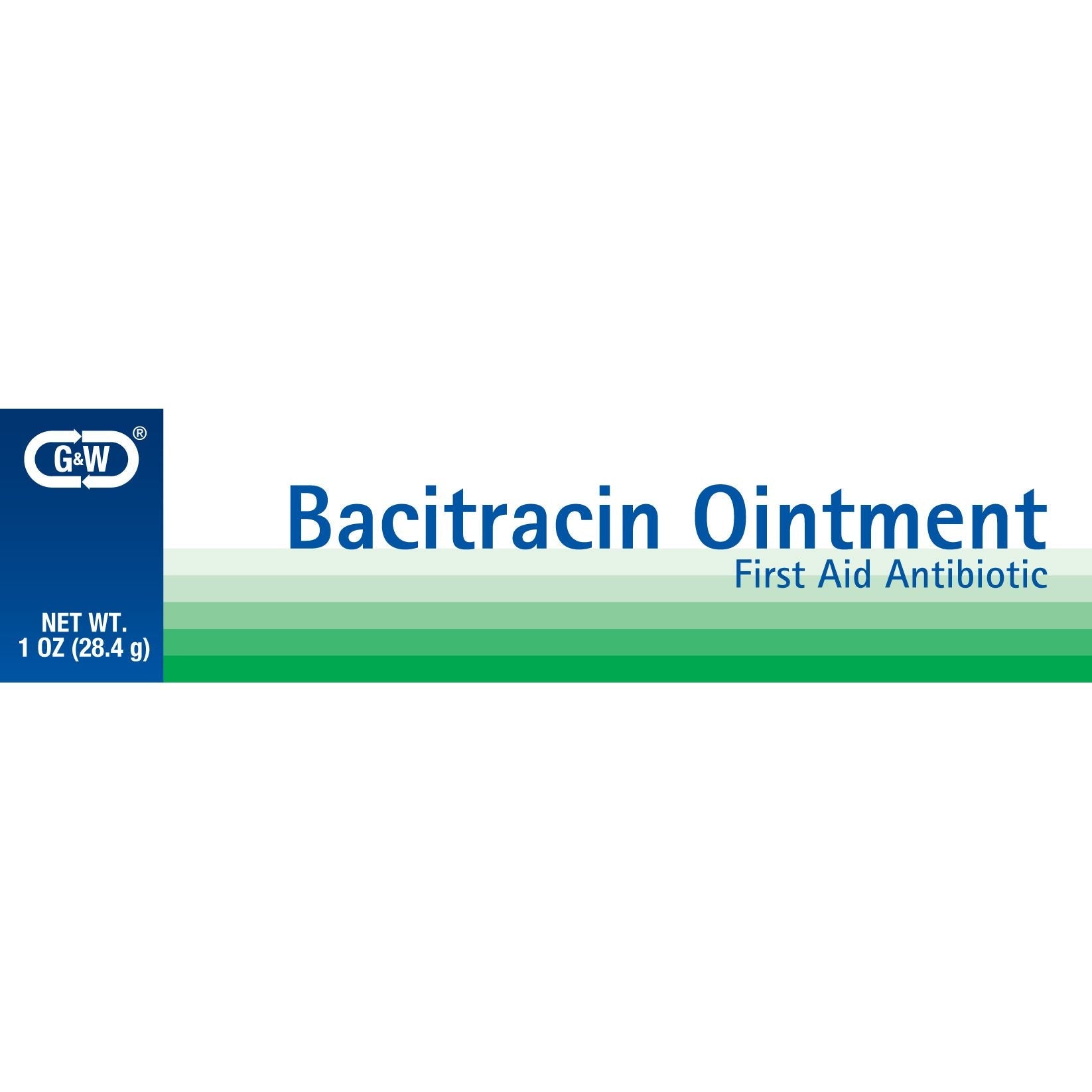 Bacitracin First Aid Antibiotic Ointment - 500 units/gm, 1 oz (28.4g) Tube by Pasteur Pharmacy