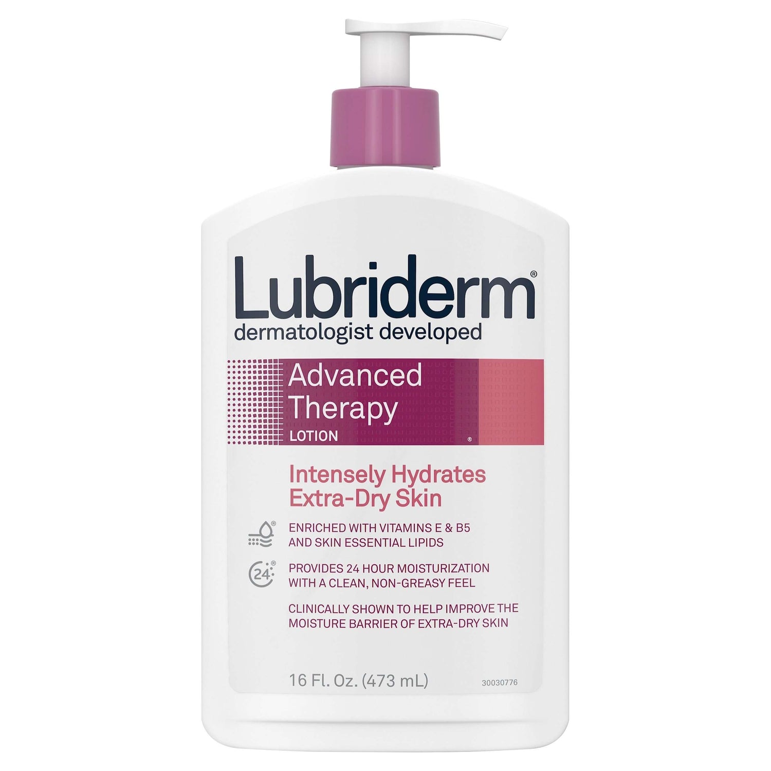 Lubriderm Advanced Therapy Daily Moisturizing Lotion with Pro-Ceramide, Vitamin E &amp; B5 - 16 fl oz Pump by Pasteur Pharmacy