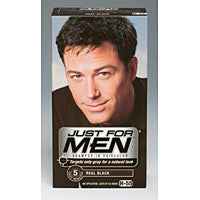 Just for Men Shampoo-In Haircolor, Real Black H-55 / 2 Oz