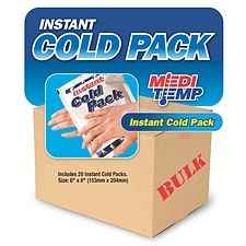 Instant Cold Pack 20-Pack: Quick Activation Ice Packs for Emergency &amp; Travel
