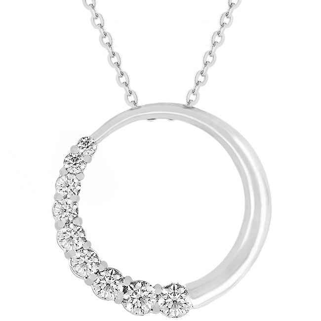 3Ct Elegant Plated Criss-Cross CZ Engagement Ring