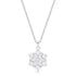 Brilliant Marquise Snowflake Pendant