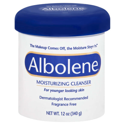 Albolene Moisturizing Cleanser Cream, Fragrance Free, 12 Oz by Pasteur Pharmacy