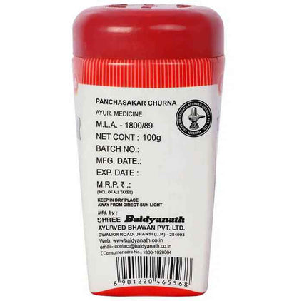 Baidyanath Jhansi Panchasakar Churna