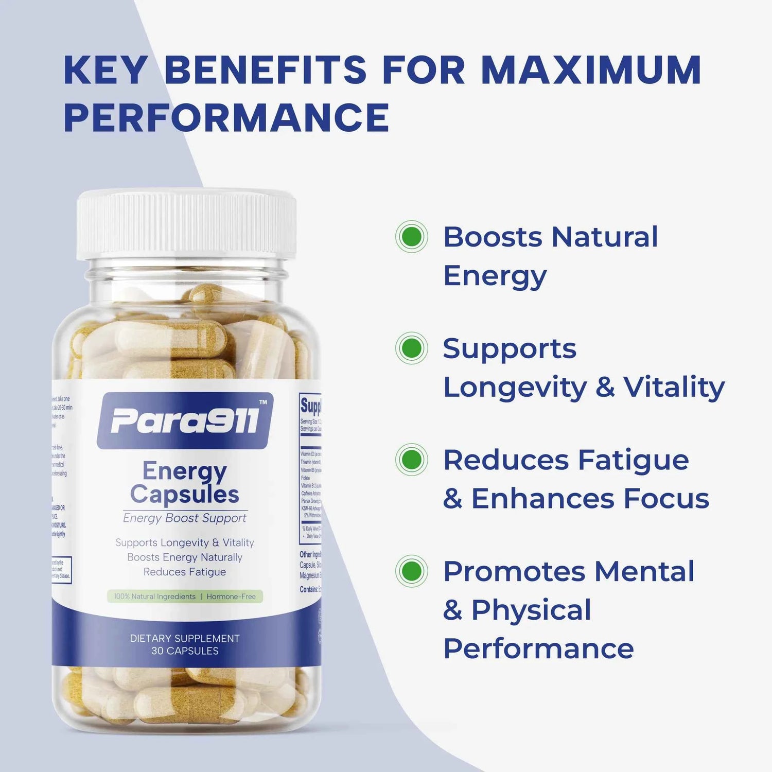 Para911 Energy Capsules