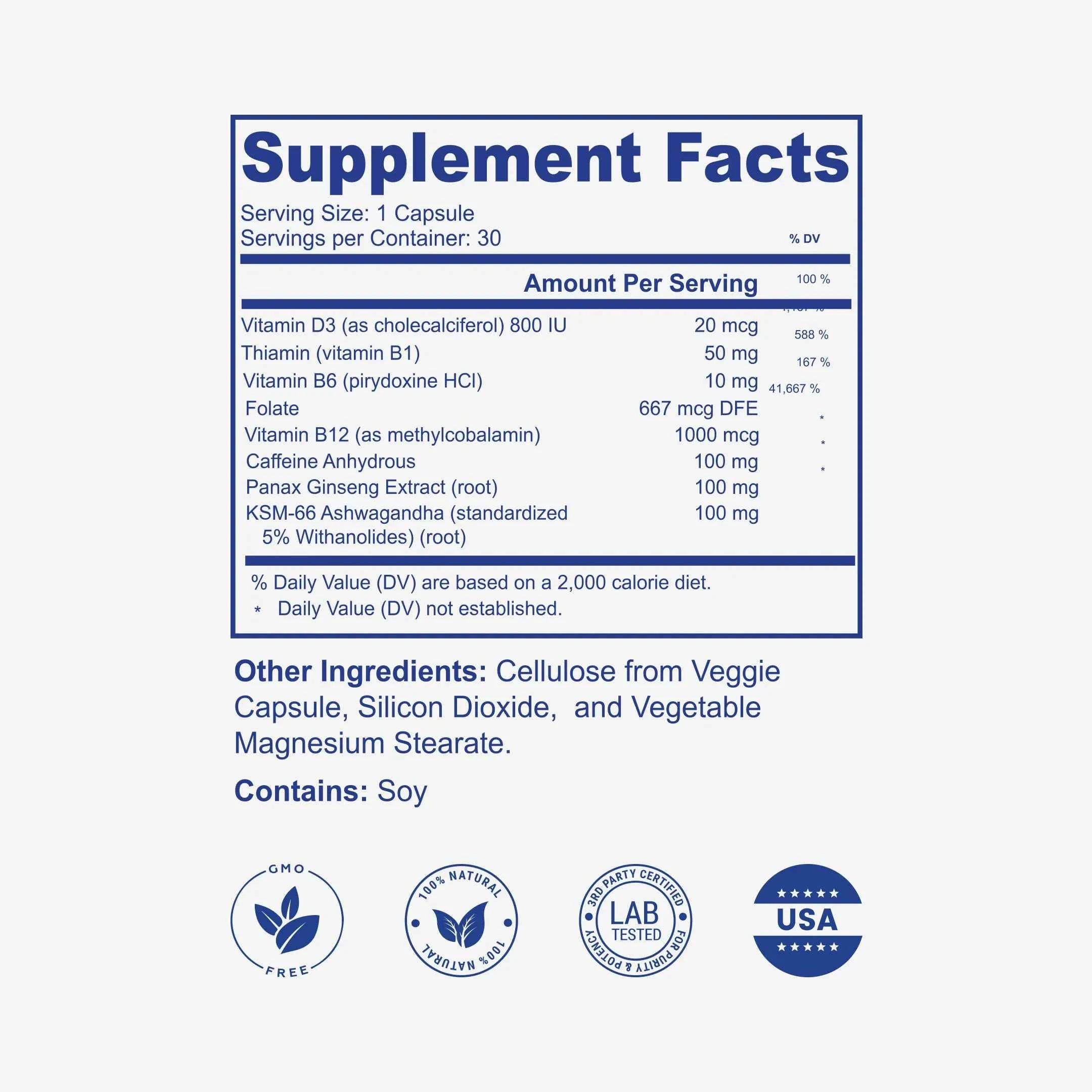 Para911 Energy Capsules
