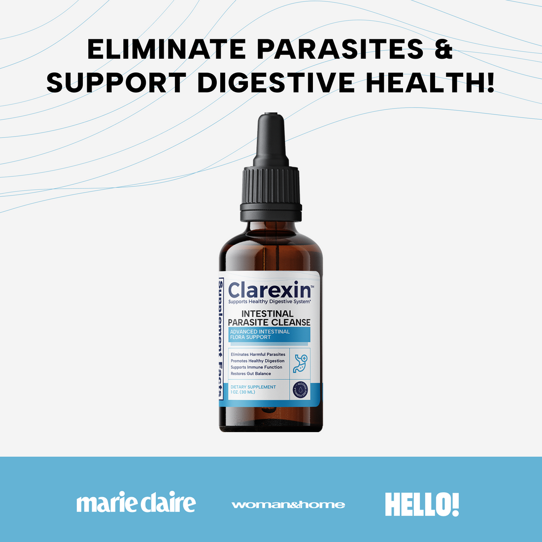 Clarexin Intestinal Parasite Cleanse by RevitMe - Supplements Store