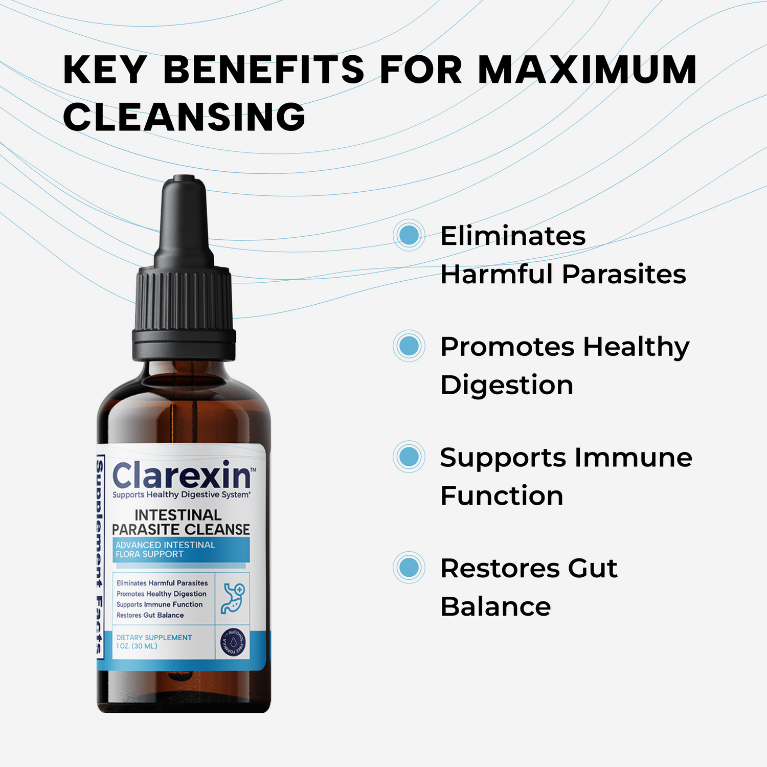 Clarexin Intestinal Parasite Cleanse by RevitMe - Supplements Store