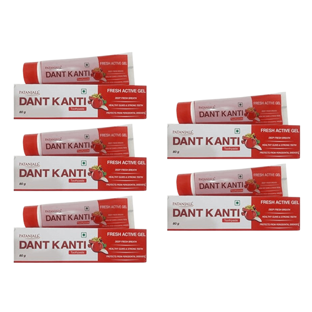 Patanjali Dant Kanti Fresh Active Gel (80 GM)