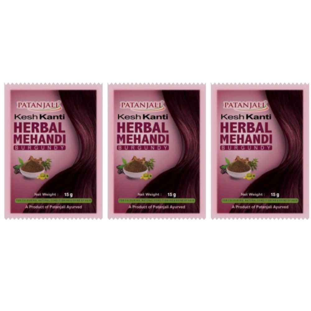 Patanjali Kesh kanti Herbal Mehandi Burgundy
