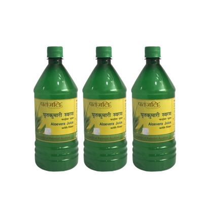 Patanjali Aloevera Juice with Fiber