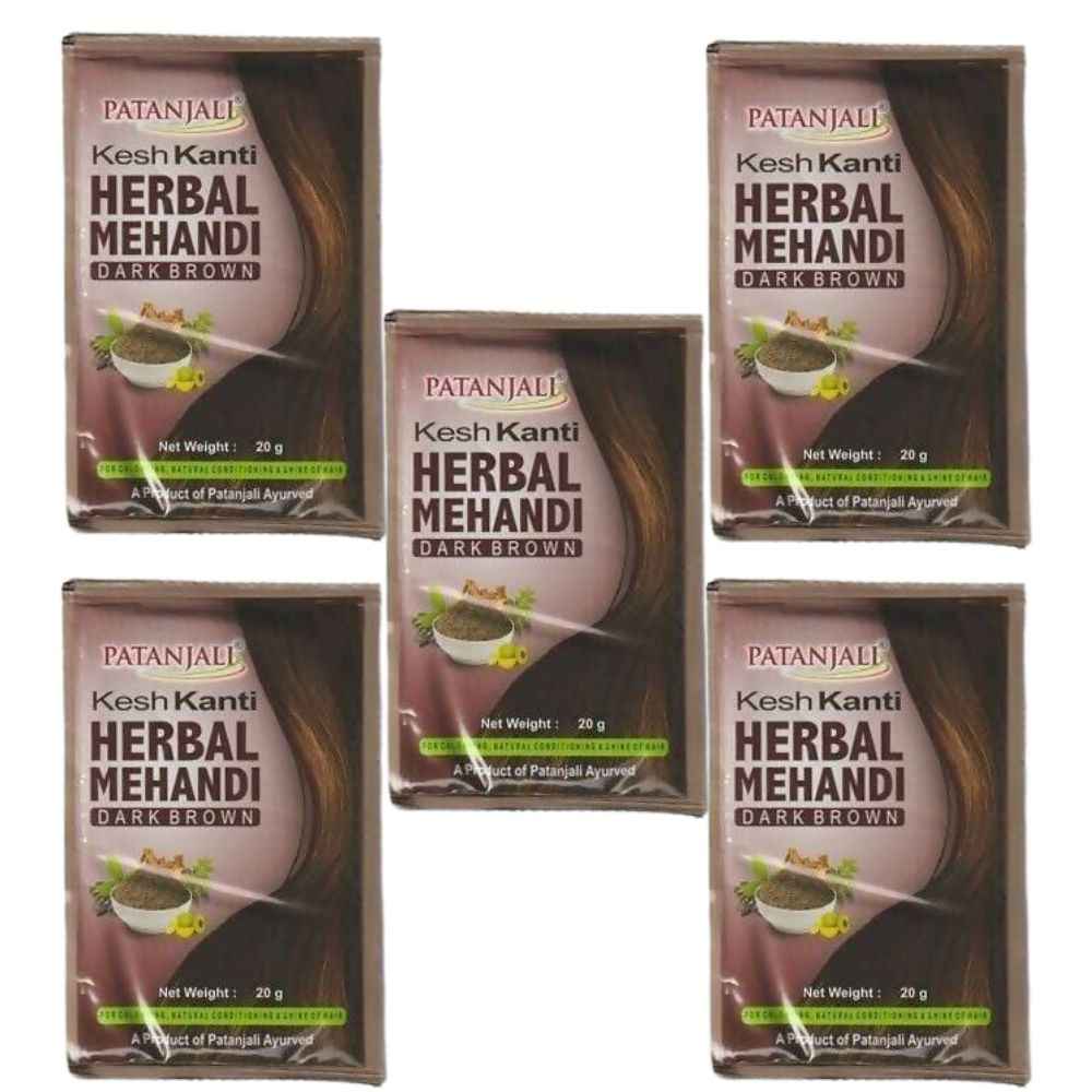 Patanjali Kesh Kanti Herbal Mehandi Dark Brown