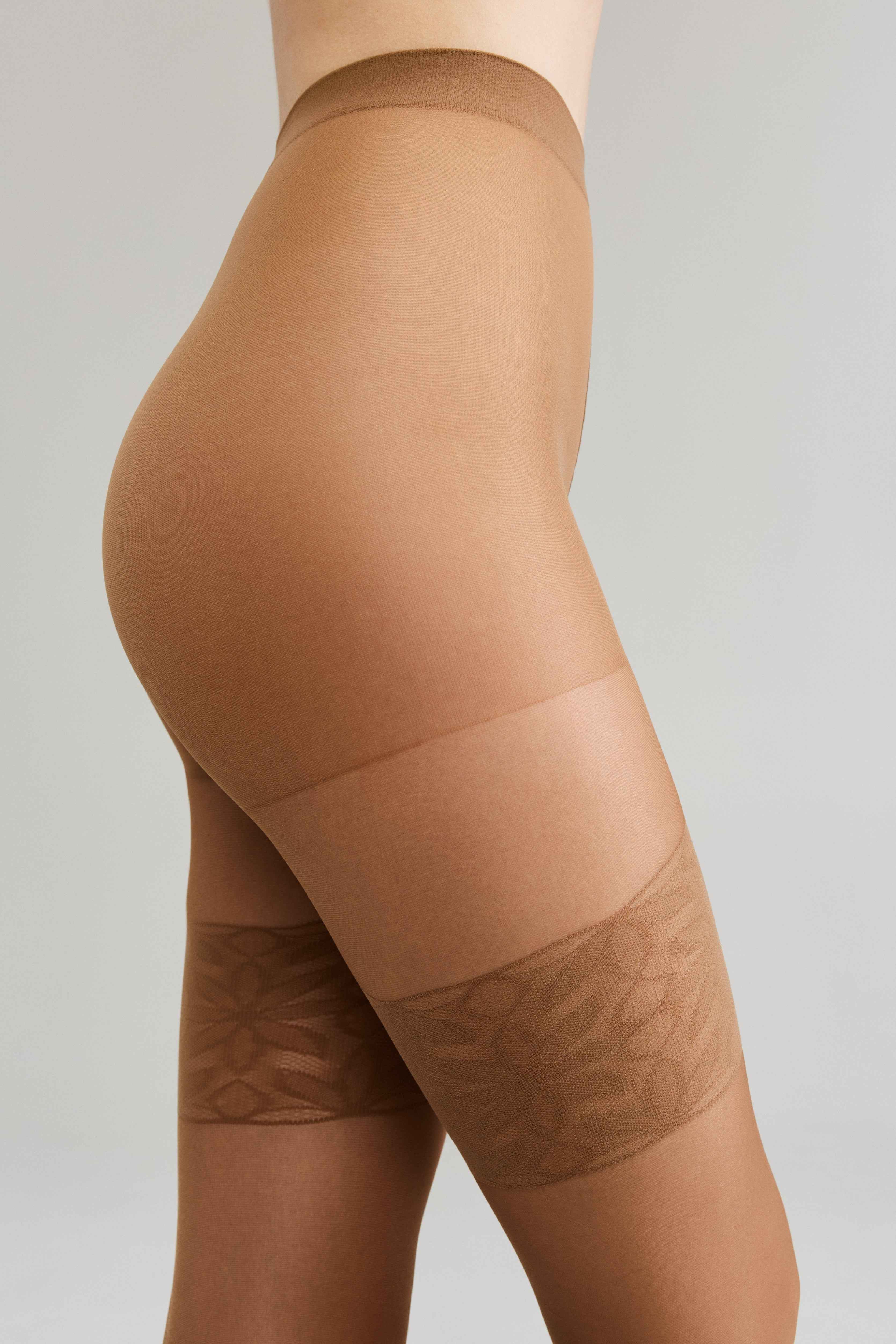 Fantasy Tights Conte Patricia - Imitation of Lace Stockings