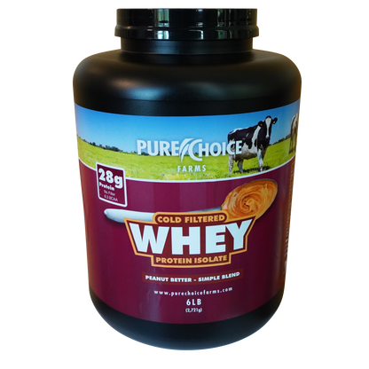 Whey Protein Isolate Peanut Better