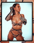 Playboy Bunny Kiss 3-Piece Chaps Set 