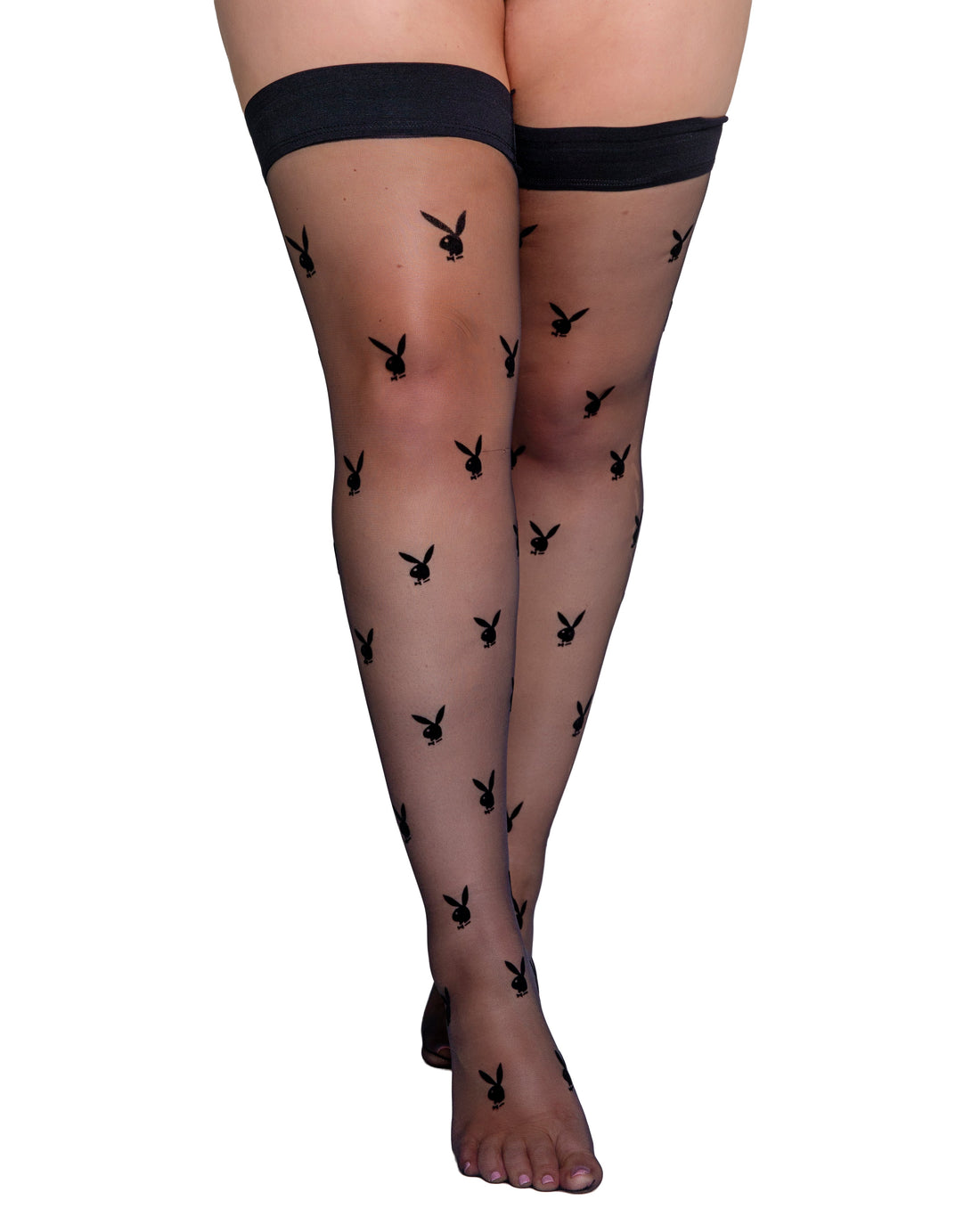 Playboy Bunny Noir Stockings 