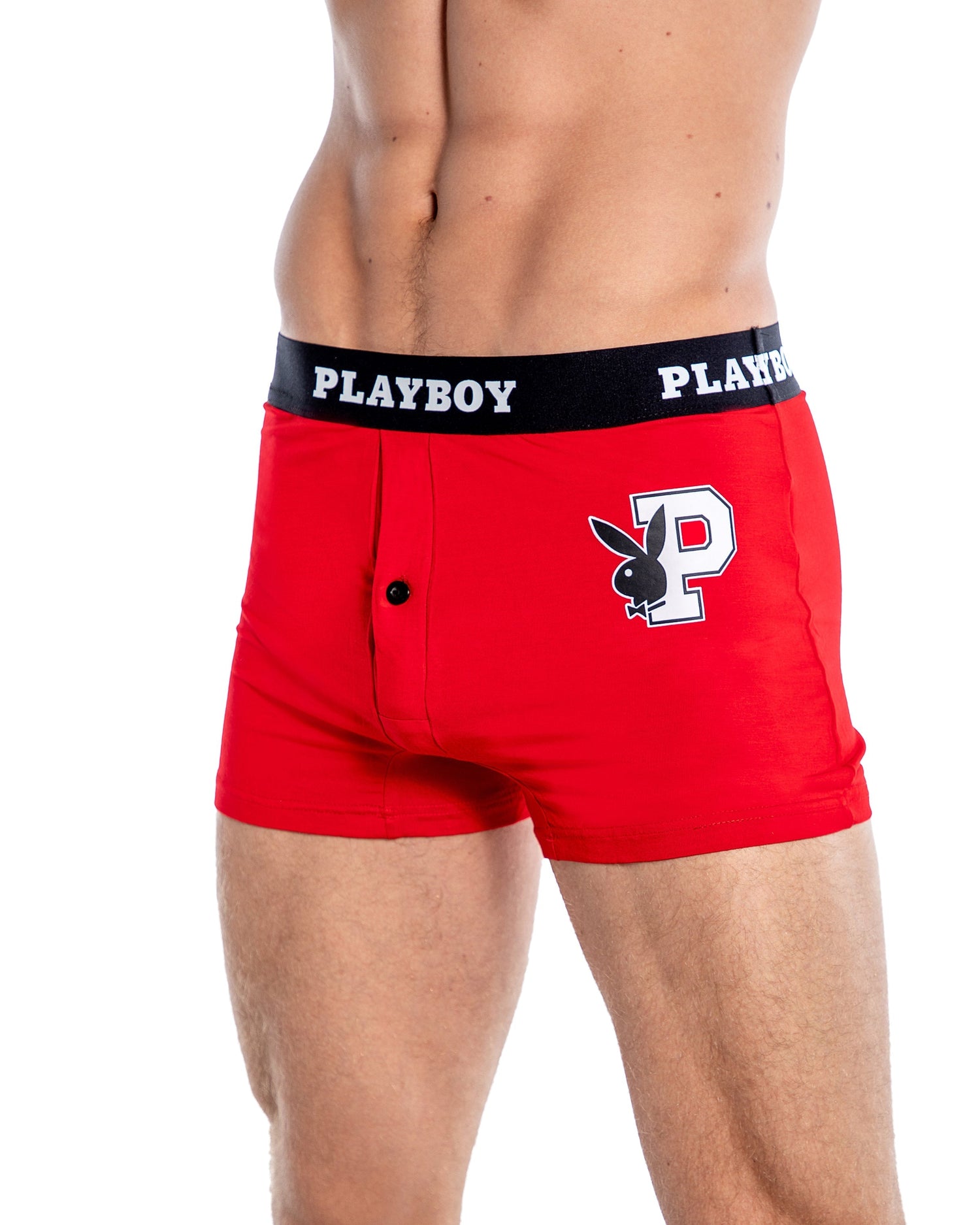 Playboy Mens Varsity Modal Boxer Briefs 