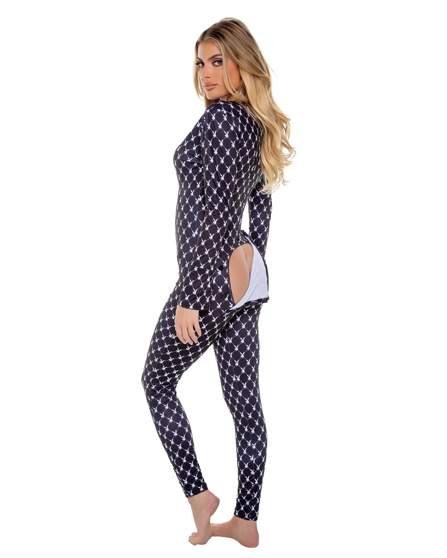 Playboy Bunny Cozy Lounge Union Suit 