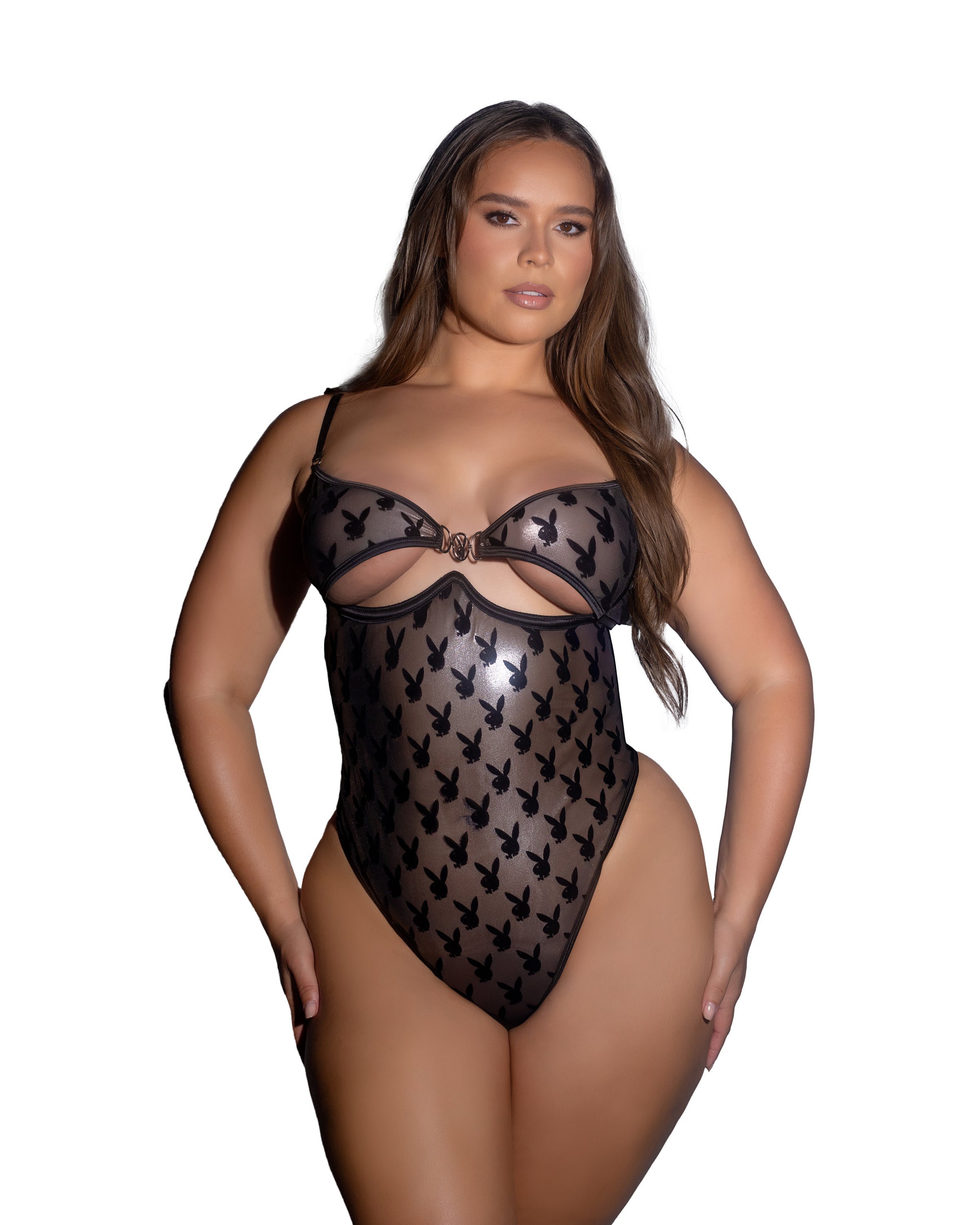 Playboy Shimmer Bunny Teddy 