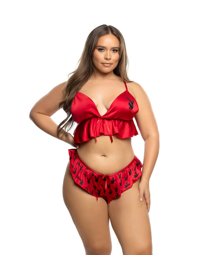 Playboy Flutter Bunny 2pc Lounge Set by Rave Fix
