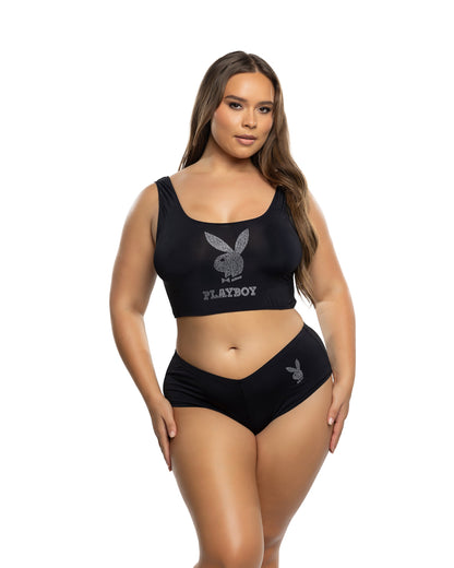 Playboy Bling Bunny 2pc Lounge Set by Rave Fix