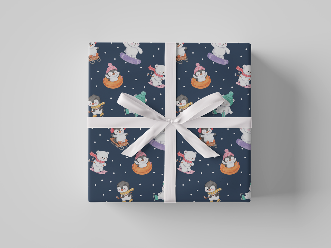 P, B, and Yay! Gift Wrap
