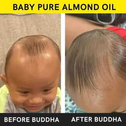 Buddha Natural Baby Almond Oil Extra Virgin Wood Pressed