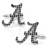 NCAA University of Alabama Houndstooth Cufflinks by Cufflinks.com