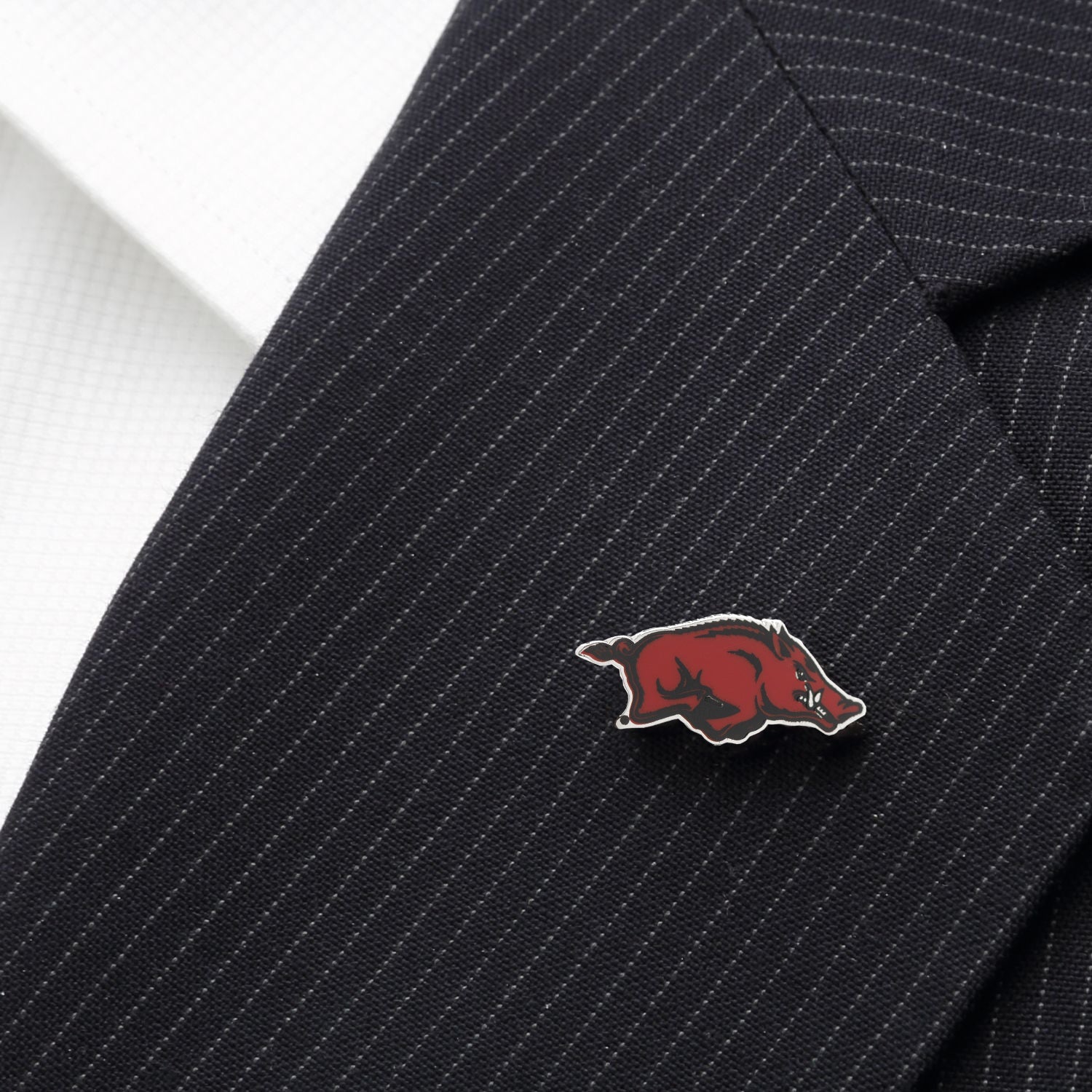NCAA University of Arkansas Razorbacks Lapel Pin by Cufflinks.com