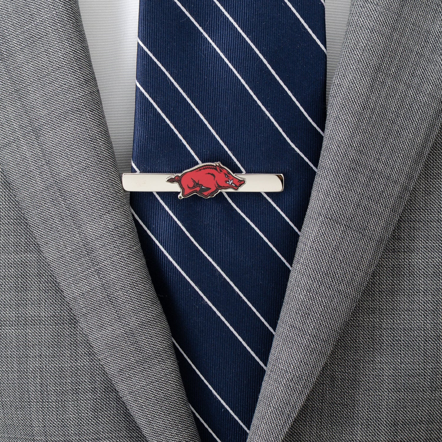 NCAA University of Arkansas Razorbacks Tie Clip by Cufflinks.com