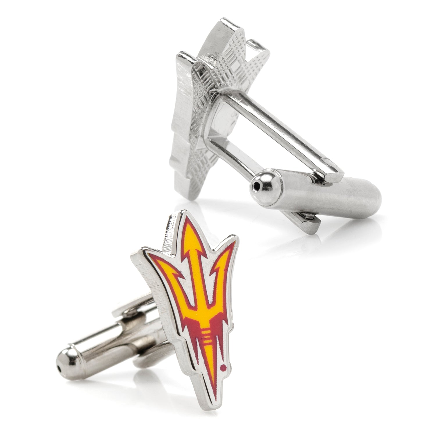 NCAA Arizona State University Sun Devils Pitchfork Cufflinks by Cufflinks.com